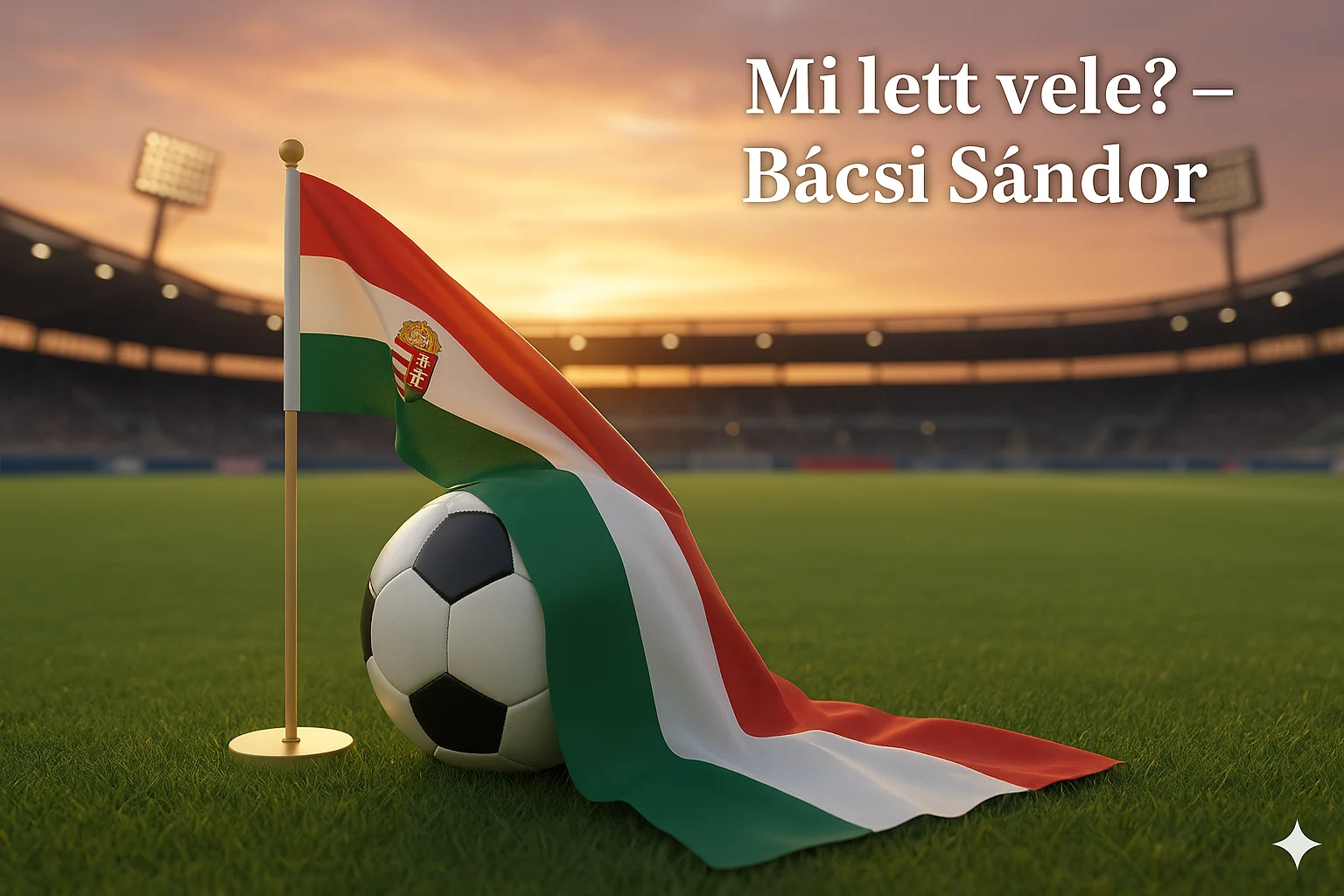 Bácsi Sándor: a magyar futball elveszett tehetsége