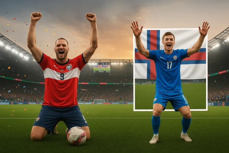 VB-selejtező 2026: Tízgólos osztrák gála, Feröer történelmet írt