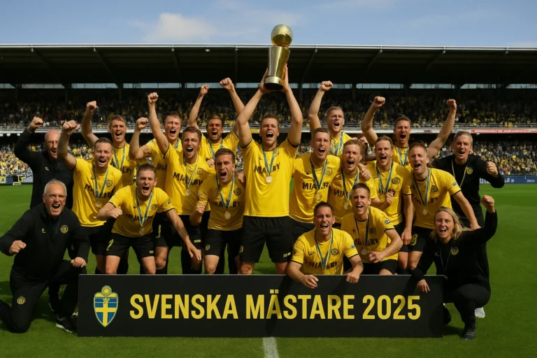 Futballcsoda! Az 1500 fős halászfaluból érkező Mjällby nyerte a svéd bajnokságot!